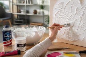 découvrez une recette simple et amusante de peinture gonflante maison à base de mousse à raser, idéale pour des activités créatives et originales.