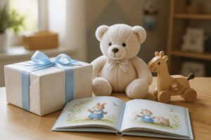 découvrez des idées de cadeaux de baptême pour garçon, parfaitement adaptées à son âge et à ses goûts, pour rendre ce moment inoubliable.